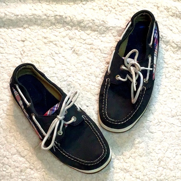 HOST PICK 🌈 Sperry 🏖Plaid Stripe boat shoes - Picture 2 of 13